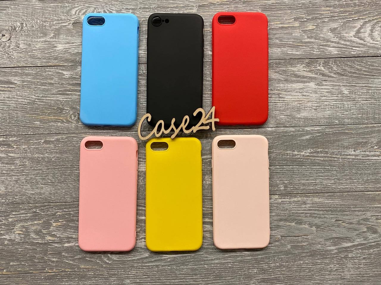 

TPU чехол накладка Candy для Apple iPhone 7 / 8 (6 цветов), Разные цвета