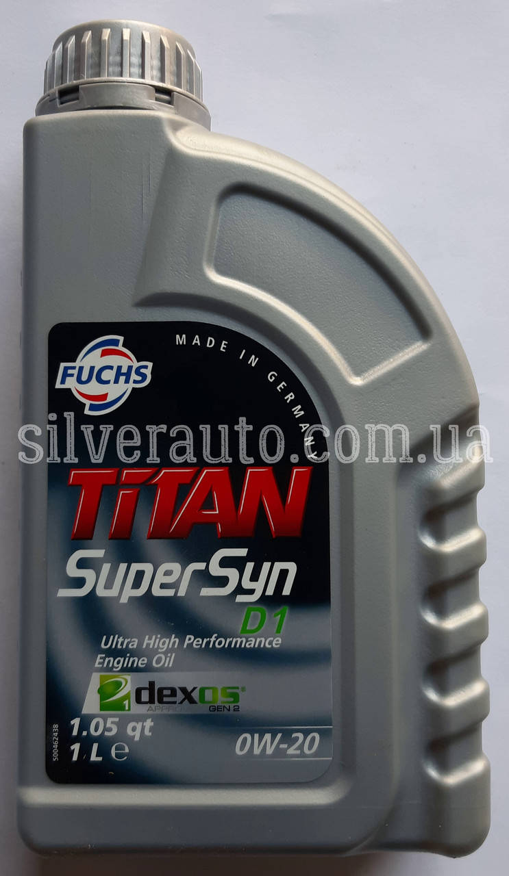 

Моторное масло Fuchs Titan SuperSyn D1 0W-20 1л