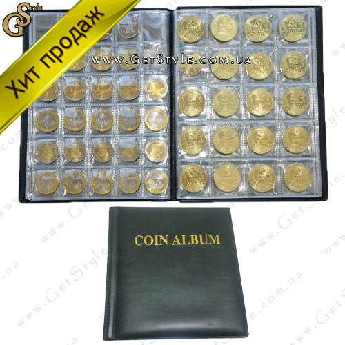 

Альбом для монет - "Coins Album" - 250 ячеек