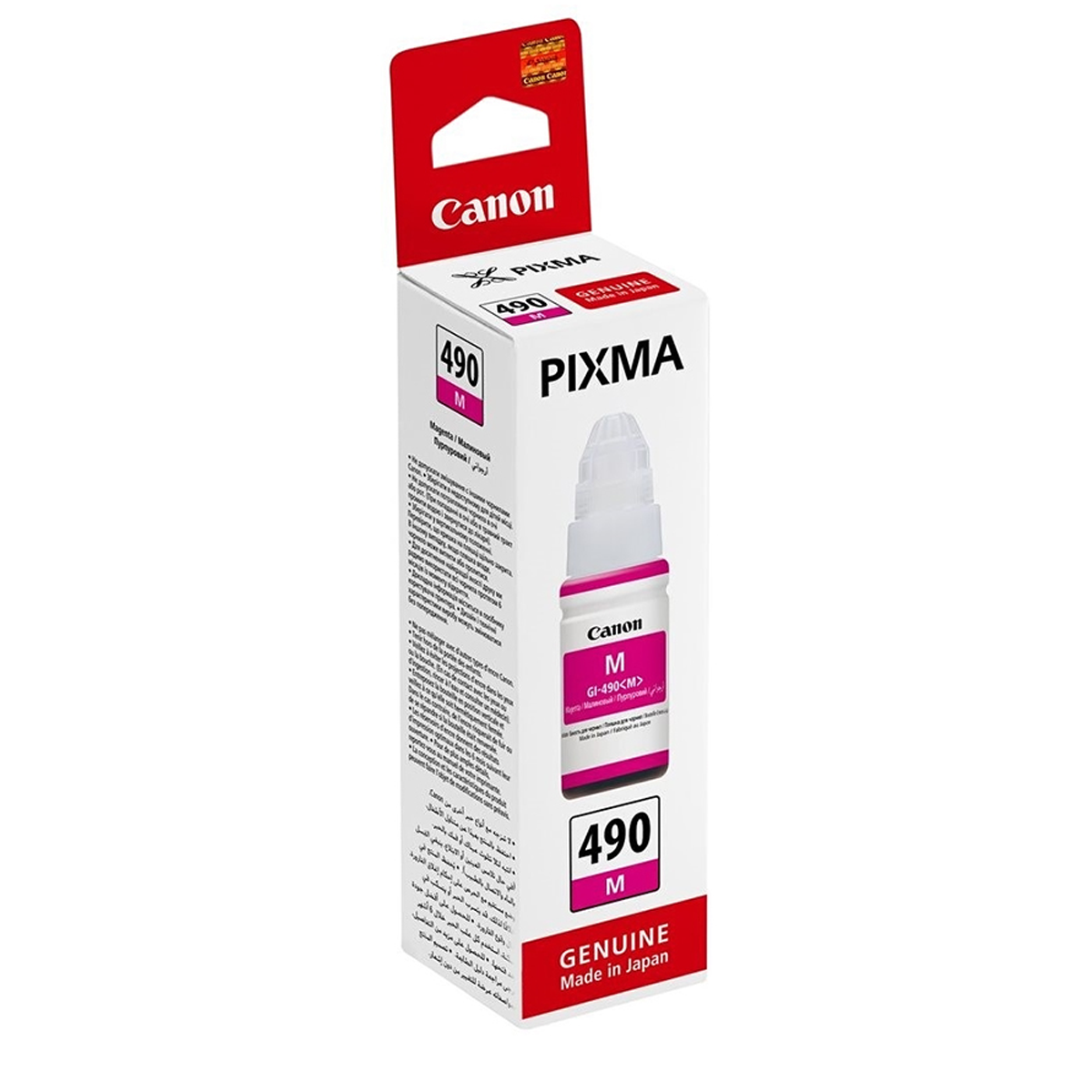 

Чернила для принтера Canon GI-490, Magenta, G1400/G2400/G3400, 70 ml, OEM (0665C001), краска кенон