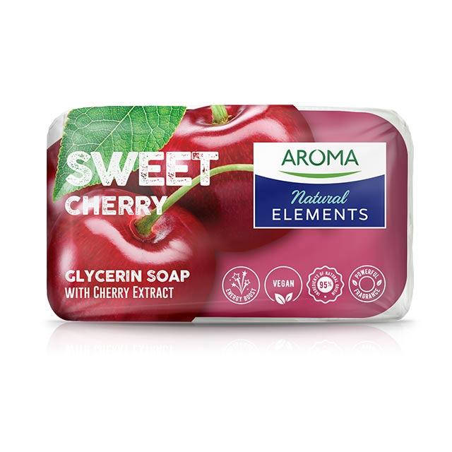 

Мыло Aroma Natural с экстрактом сладкой вишни 100 г