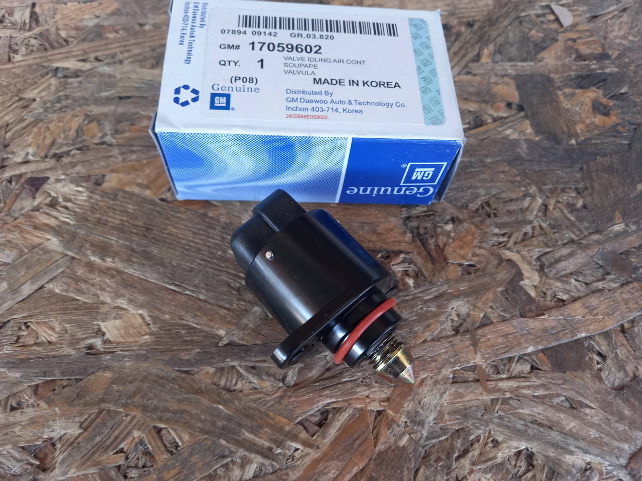 

Регулятор (датчик, клапан) холостого хода Ланос 1.5-1.6, Авео 1,5 (17059602)