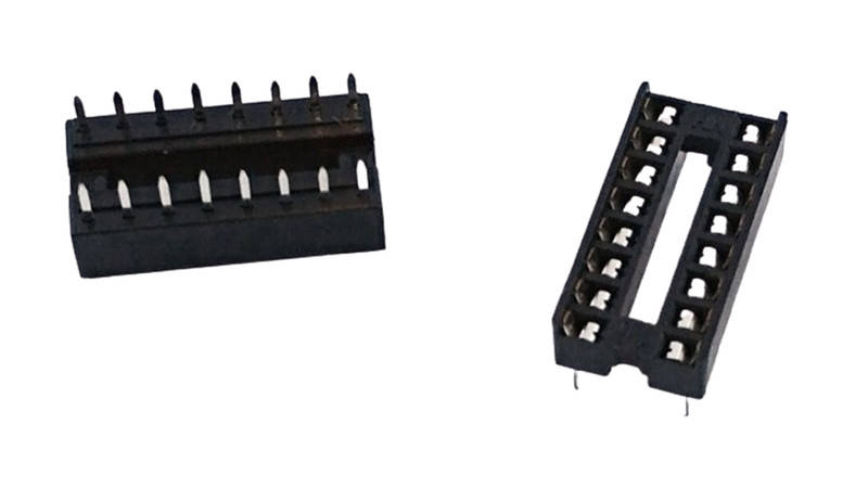

Панелька для микросхем IC гнездо dip-16pin (10528)
