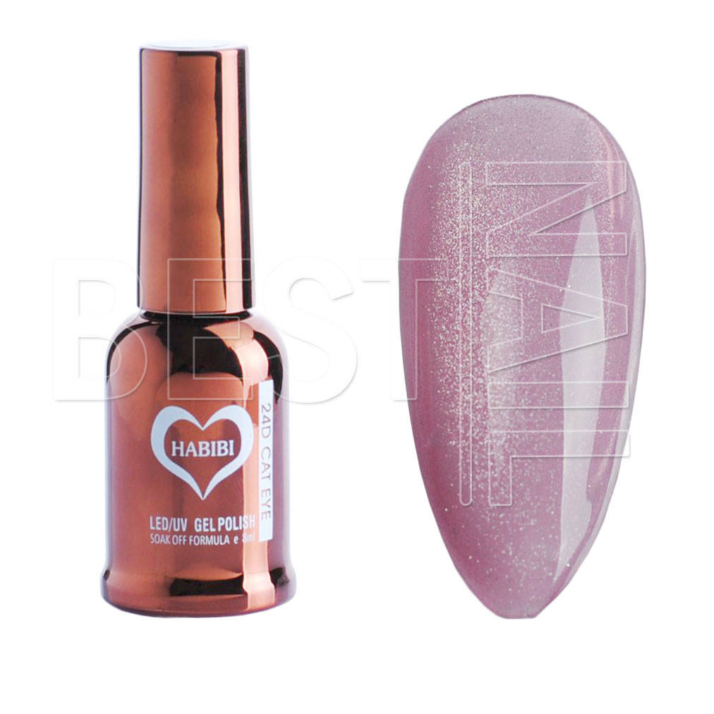 

Гель-лак 24D Cat Eye №5 Habibi, 8 мл
