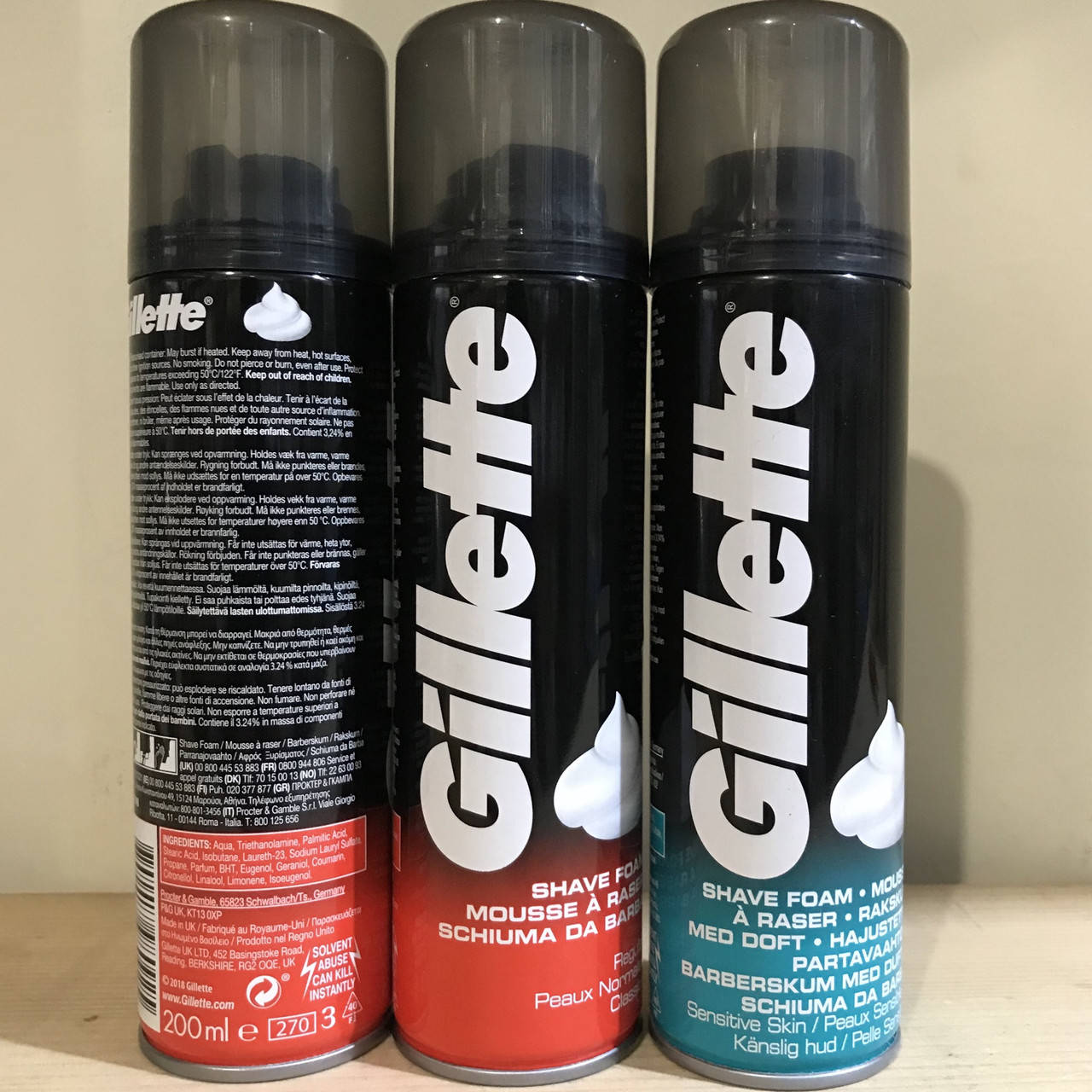 

Піна для гоління Gillette, 200мл