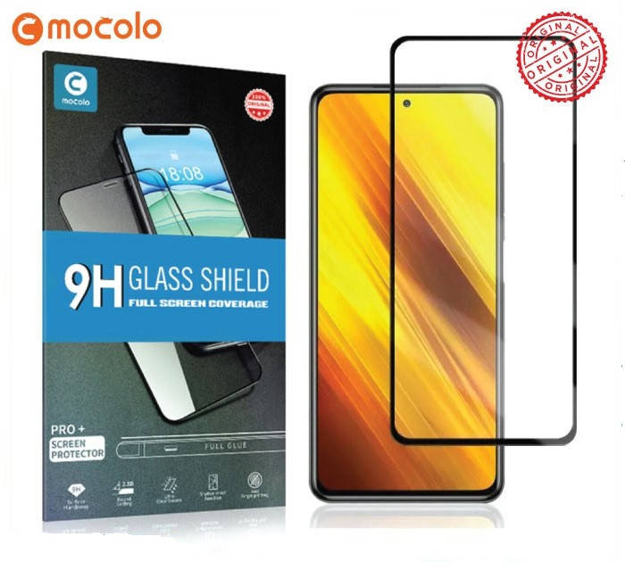 

Стекло защитное на экран Mocolo Full Glue Xiaomi Poco X3 Pro / Poco X3 NFC, Прозрачный