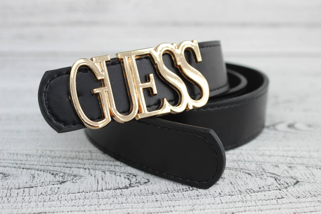 

Ремень Guess женский черный