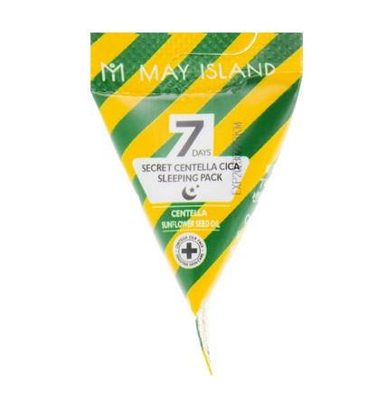 

Ночная маска для лица May Island 7 Days Secret Centella Cica успокаивающая 5 гр