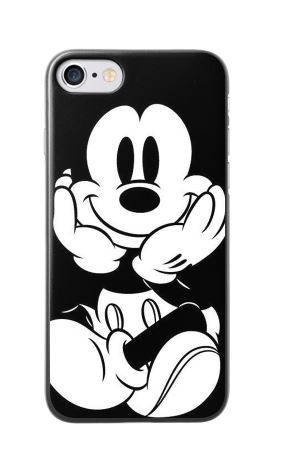 

Силиконовый чехол бампер на Iphone 7 с рисунком Микки Маус, Разные цвета