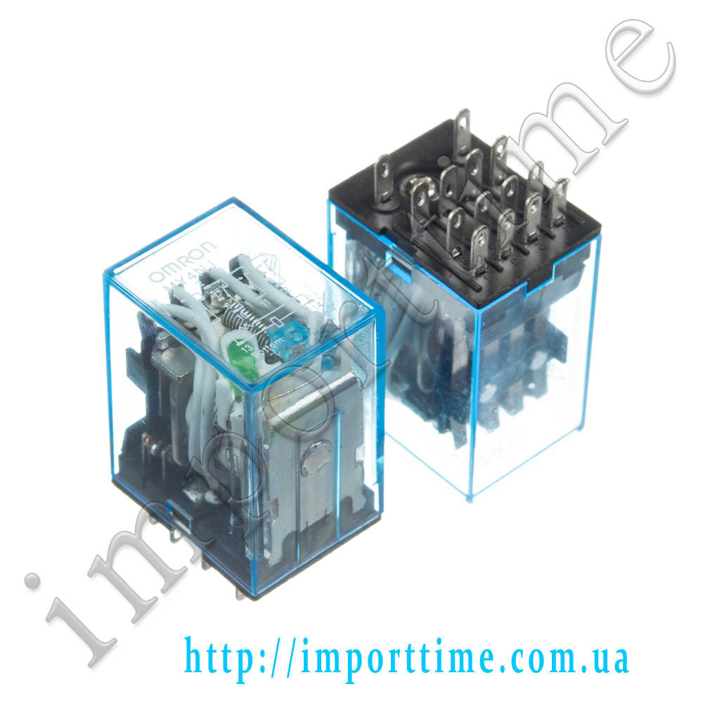

Реле 12V 5A 14pin (4 open 4 close) 13F-MY4NJ-12V
