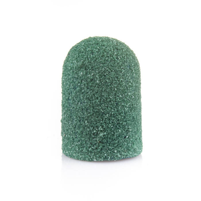 

Колпачок зелёный Nail Drill для педикюра, диаметр 16мм 80грит
