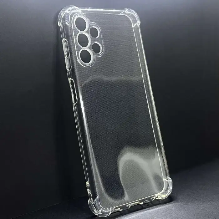 

Чехол-накладка для Samsung A13 4G GETMAN Ease logo усиленные углы- прозрачный