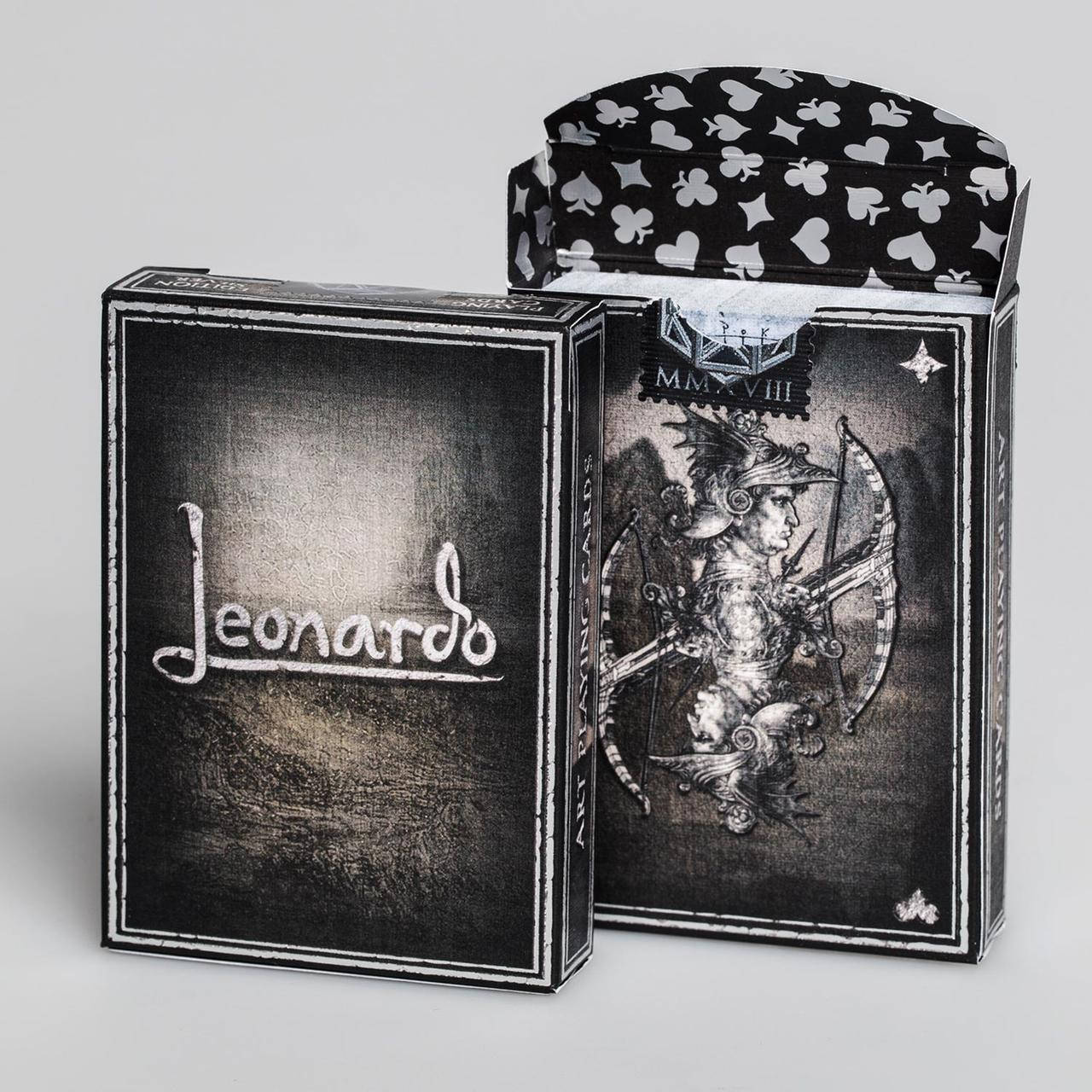 

Карты игральные | Leonardo MMXVIII Silver Edition by Art Playing Cards