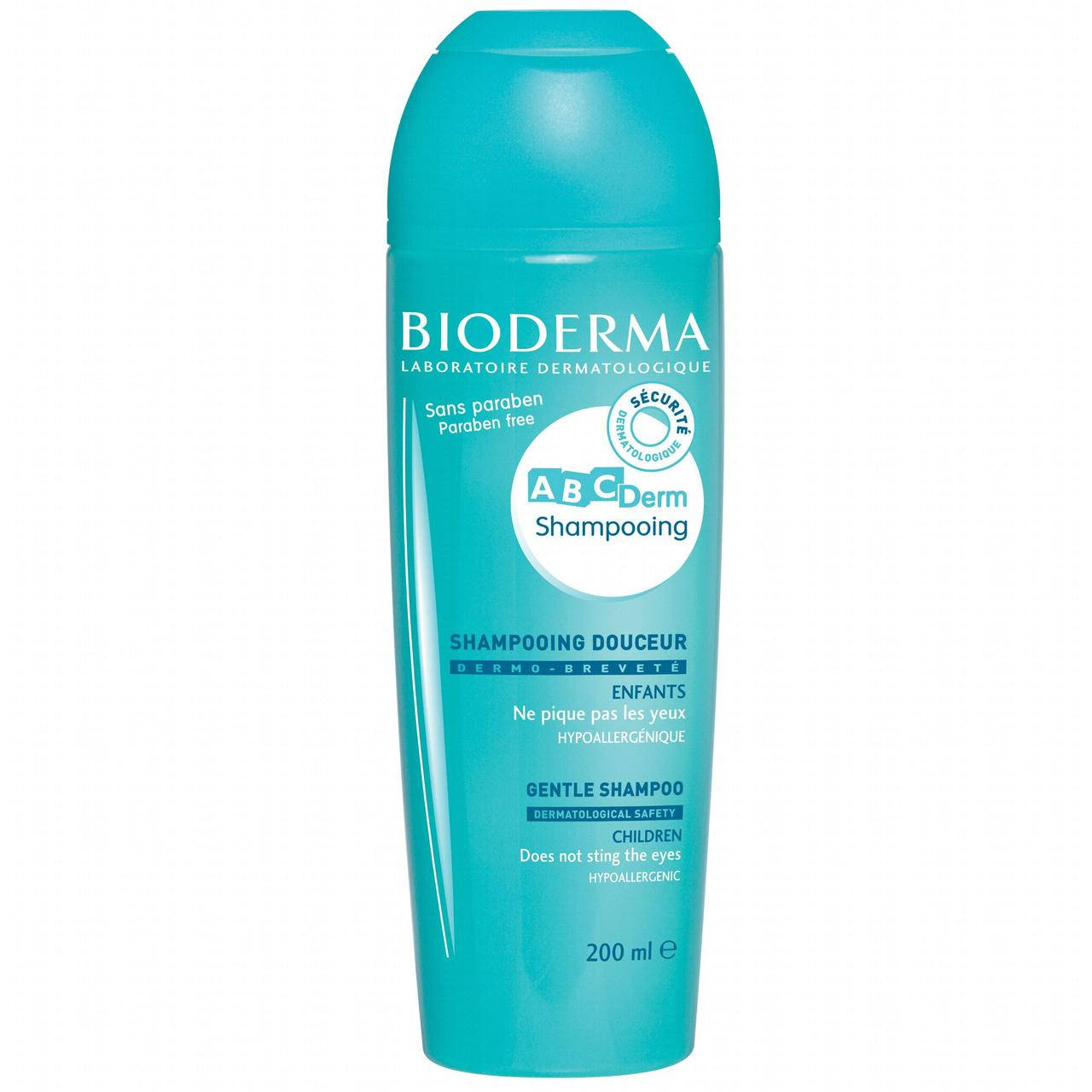 

Детский шампунь не щиплет глазки Bioderma ABCDerm Gentle Shampo Биодерма АВСдерм 200мл