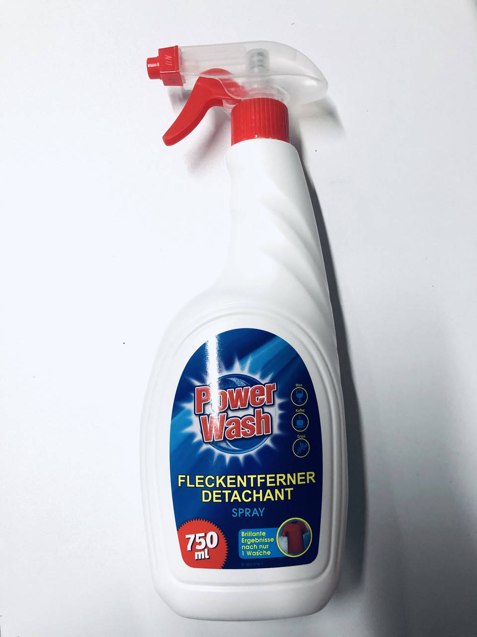 

Пятновыводитель - спрей для тканей Power Wash 750 мл