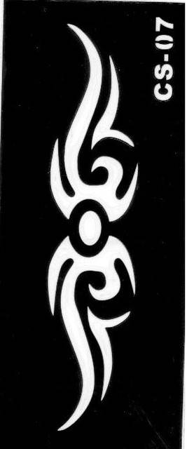 

Трафареты для био-тату (№ CS7)