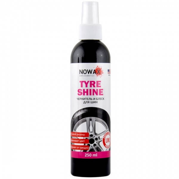 

Чорнитель і блиск для шин Nowax Tyre Shine 250ml,(24шт./ящ.)