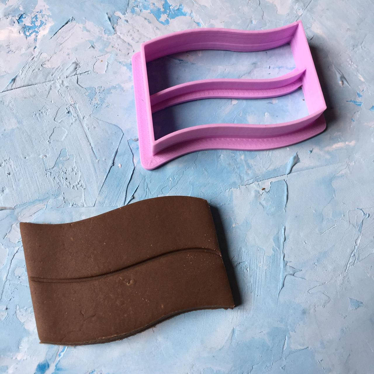 

Вырубка - формочка для пряников "Флаг Украины #1"