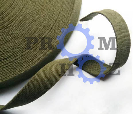 

Лента ременная ЛРТ-30 ПромХоз | минимальная партия 1 рулон, Ширина 30 мм, Рулон 50 м, Материал Х/Б 100%