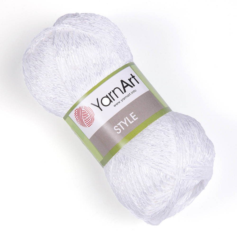 

Yarnart Style № 650 белый