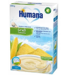 

Молочная каша кукурузная с 4 месяцев Humana (Хумана), 200 гр.