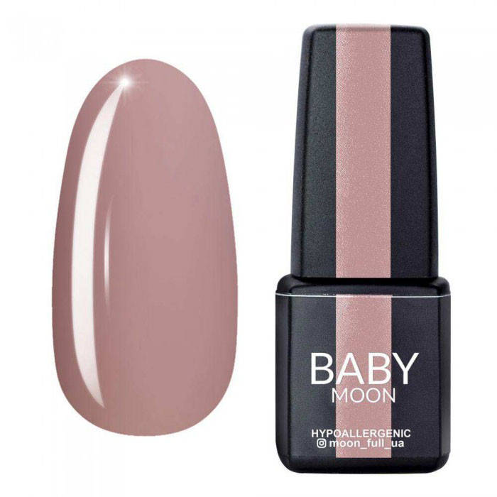 

Гель-лак Baby Moon Sensual Nude №15, 6 мл (бежевый)