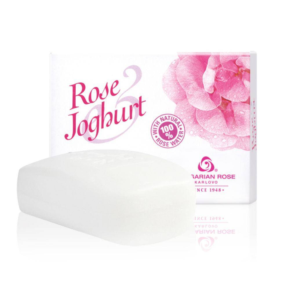 

Крем-мыло Болгарская роза гр. Карлово "ROSE & JOGHURT" 100 г