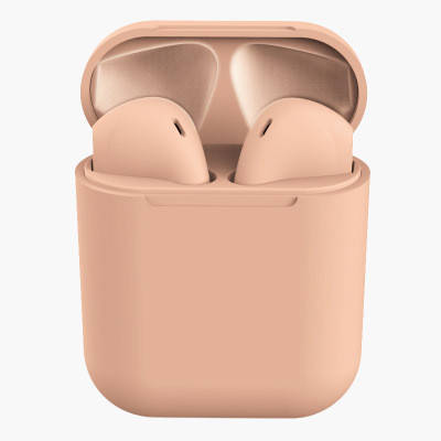 

Беспроводные сенсорные наушники inPods 12 simple TWS блютуз гарнитура Розовый