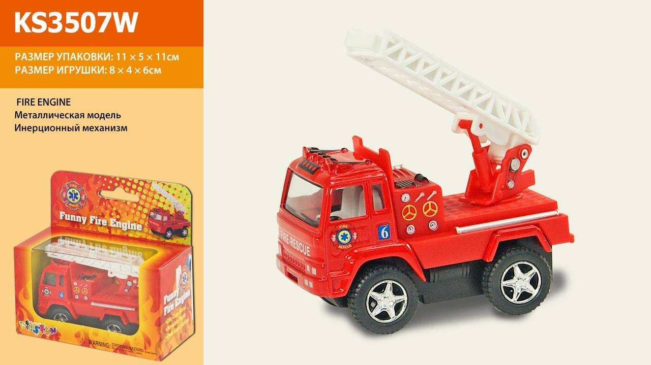 

Машина металлическая "Kinsmart" "FIRE ENGINE", KS3507W