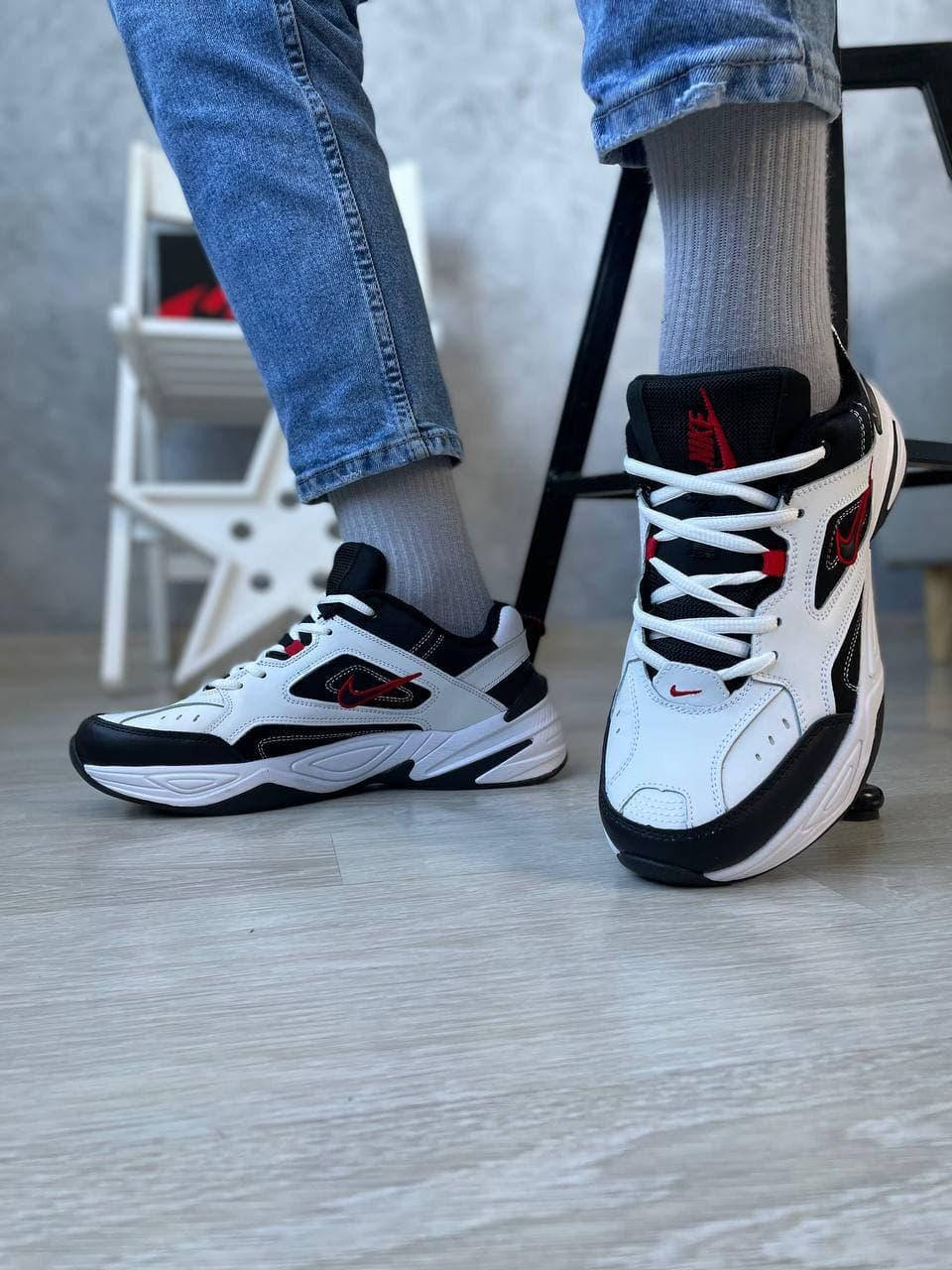 

Кроссовки мужские Nike M2K TECNO черно-белые 42, Черно-белый