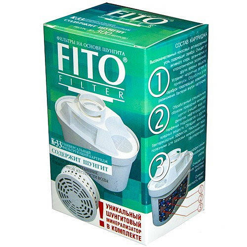 

Картридж для фильтра кувшина FITO К-33 (для Brita Maxtra, Аквафор Максфор В100-25)