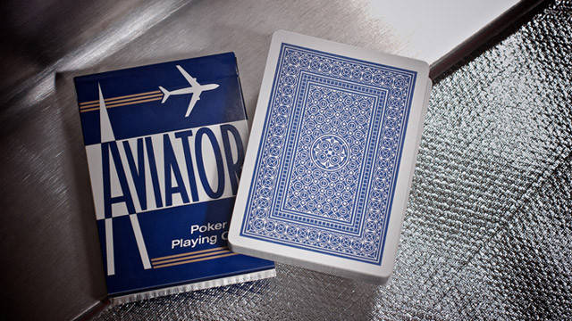 

Карты игральные | Aviator Playing Cards Blue