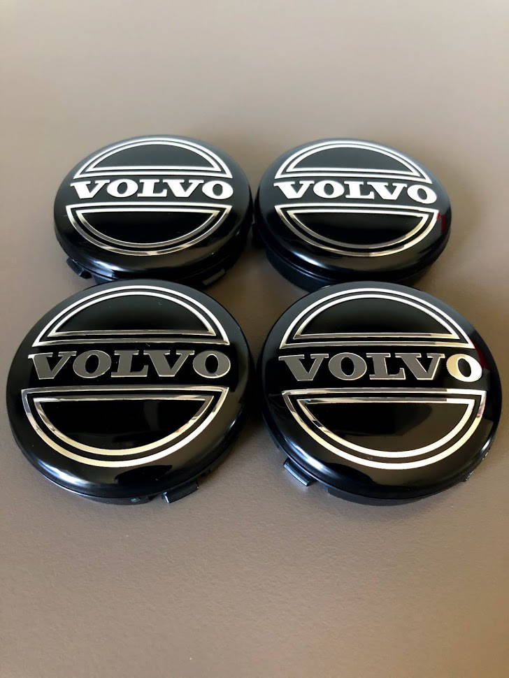 

Колпачки Заглушки Для Дисков Volvo 64mm Black