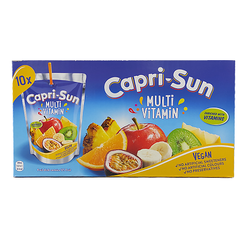 

Сік Капрізон мультивітамін Capri-Sun multivitamin 10*200g 4пач/ящ (Код : 00-00003962)