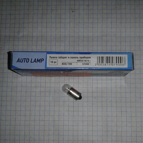 

Лампа BA9s T4W 12V 4W Tempest 4905874079