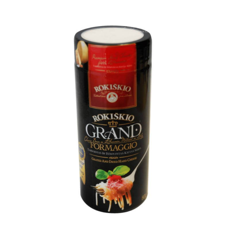

Сыр тёртый Гранд"Grand Rokiskio"37% фасовка 0.08 kg