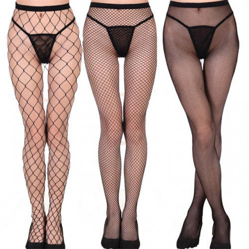 

Колготки Lurex средняя сеточка черные размер универсальный, Черный