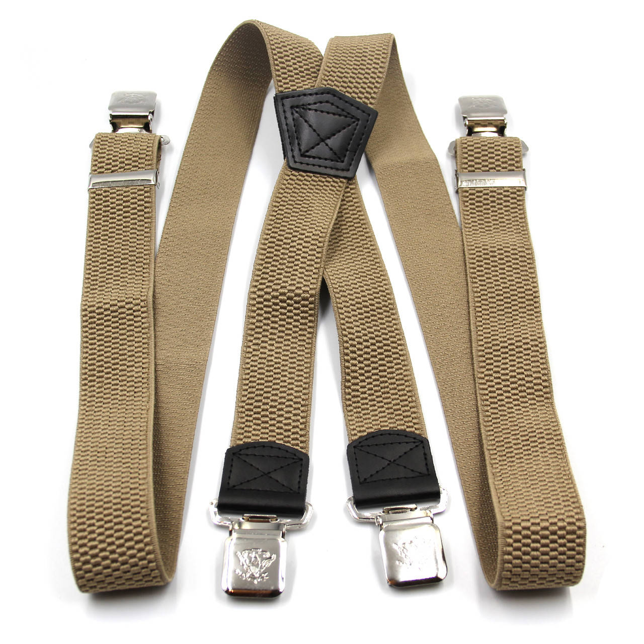 

Мужские подтяжки для брюк Бежевый