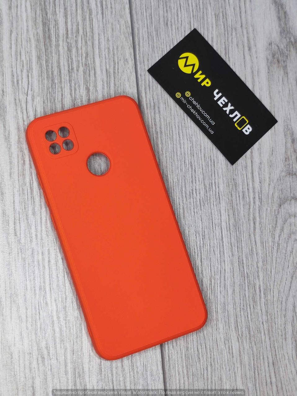 

Чохол Xiaomi Redmi 9C Silicone cover orange 9925 Китай, Оранжевый