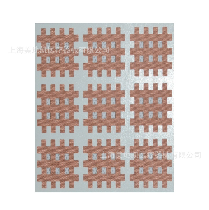 

Кросс тейп тип А, Cross tape A 3х3 ( спиральный тейп ) 20 листов/упаковка телесный