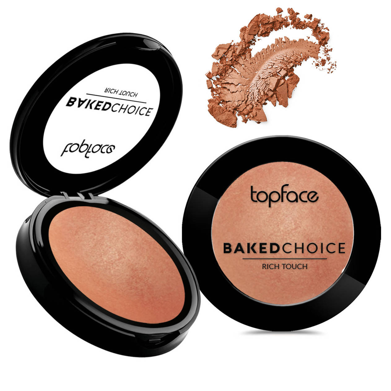 

Румяна запеченные Topface Baked Choice Rich Touch Blush PT703 №05 (Sweet Touch)