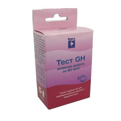 

Тест на общую жесткость аквариумной воды - Птеро Тест GH