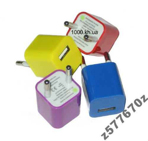 

Cетевое зарядное устройство USB 5V 800mA Cube-800