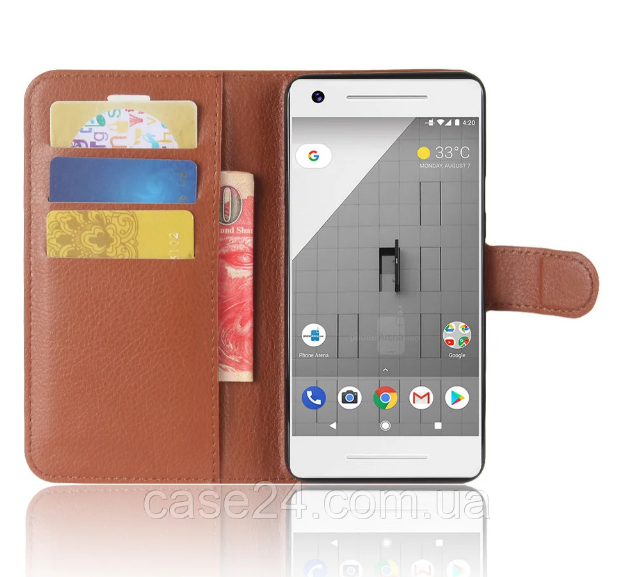 

Чехол книжка Lichee для Google Pixel 3 (9 цветов) коричневый