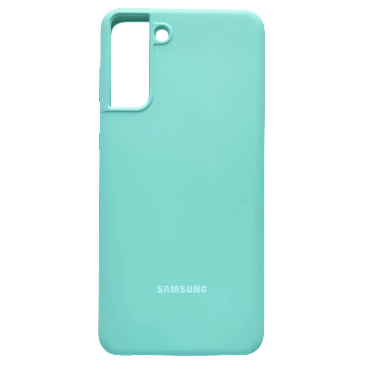 

Чехол Silicone Case для Samsung Galaxy S21 Plus Turquoise, Бирюзовый