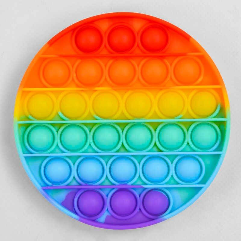 

Игра антистресс C 45477 (400) Pop it (Поп ит) Simple Dimple (Симпл Димпл) 13 см, 28 пупырок, в кульке