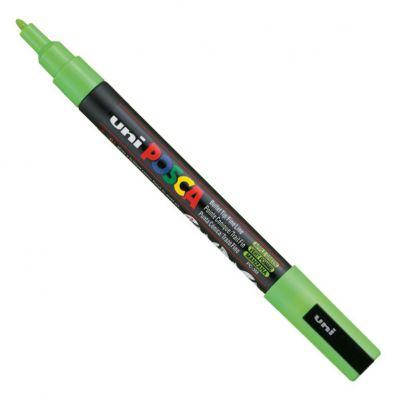 

Маркер перманентный uni POSCA 0.9-1.3мм на водной основе зеленый (PC-3M.Green)