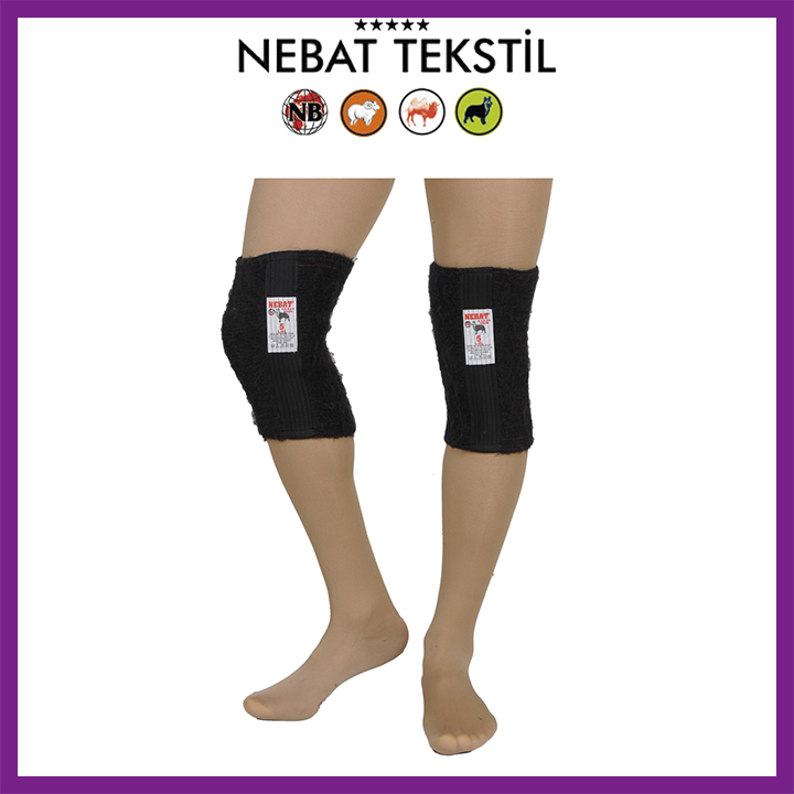 

Наколенники согревающие эластичные из собачьей шерсти "Nebat"