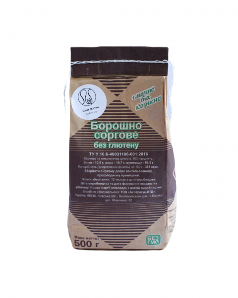 

Мука сорго без глютена 500 г