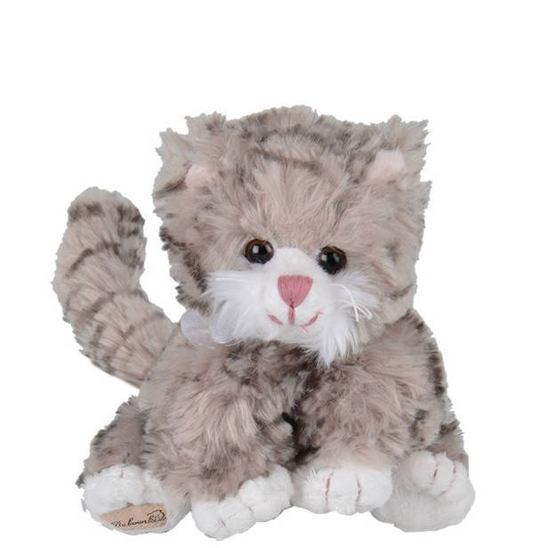 

Мягкая игрушка котёнок Little Maciek, 07-064-1F, Коричневый